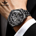 KOASIC 3178 Automatic Mechanical Watch for Men – Luxury Luminous Skeleton Waterproof Wristwatch