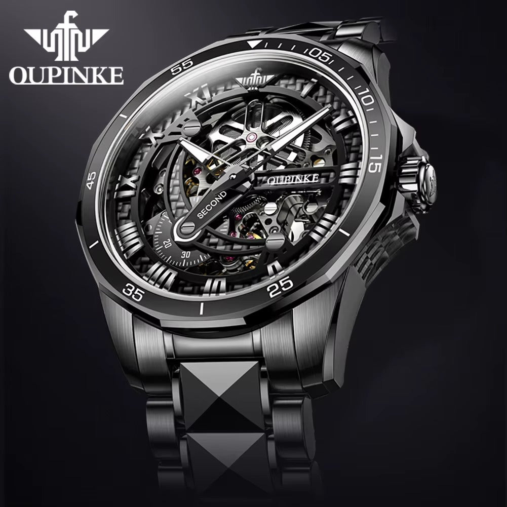 KOASIC 3178 Automatic Mechanical Watch for Men – Luxury Luminous Skeleton Waterproof Wristwatch
